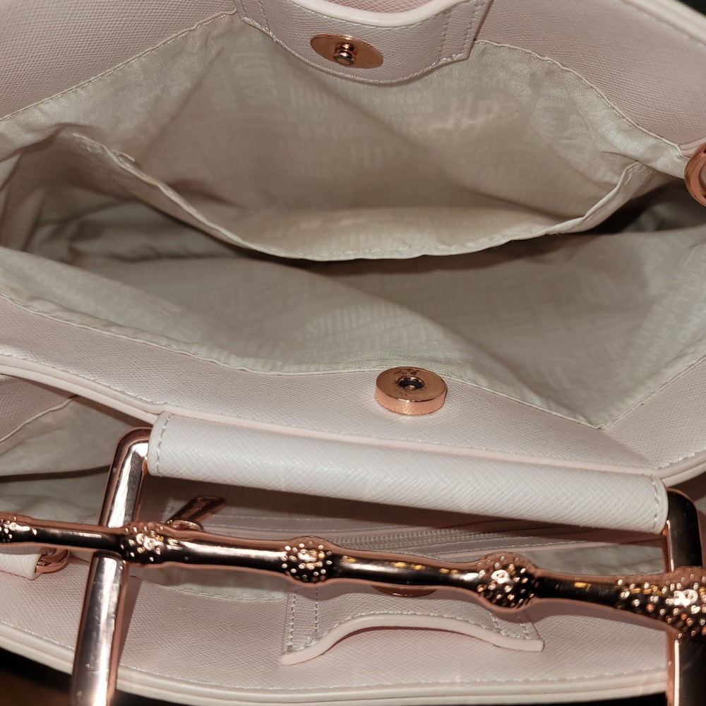 Loungefly Harry Potter Deathly Hallows Elder Wand Pink Satchel Handbag Rose Gold - Picture 9 of 16